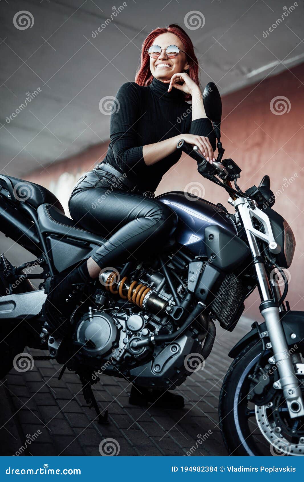 dan monica add photo pictures of biker woman