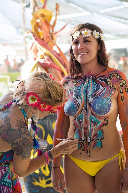 bevan anderson recommends Pictures Of Body Painting At The Burning Man Festival