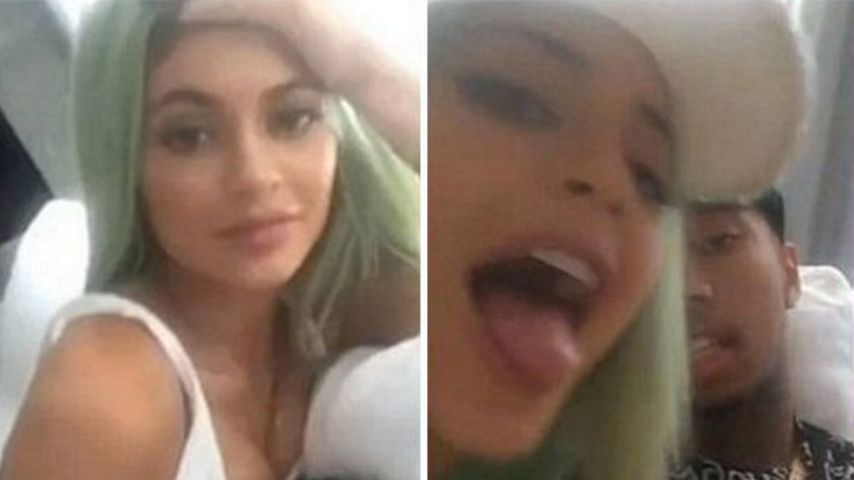 Sex Tape Of Kylie And Tyga fisting orgasms