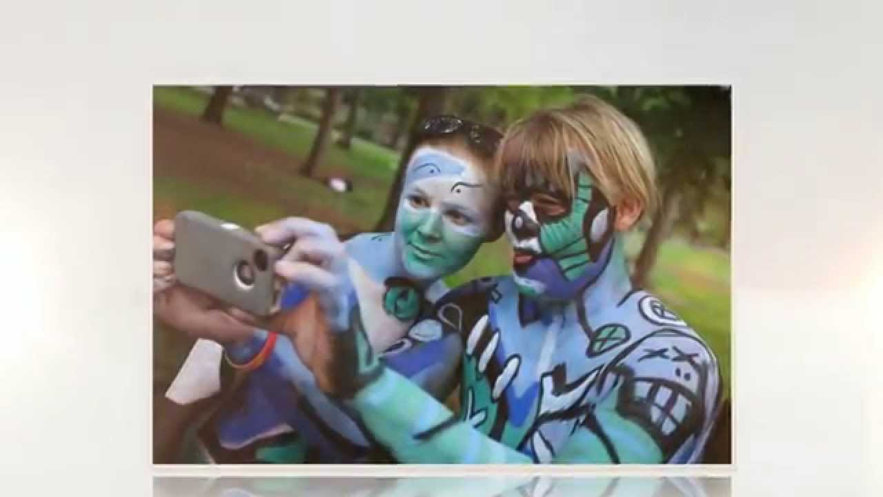 brandon bruton recommends youtube body painting video pic