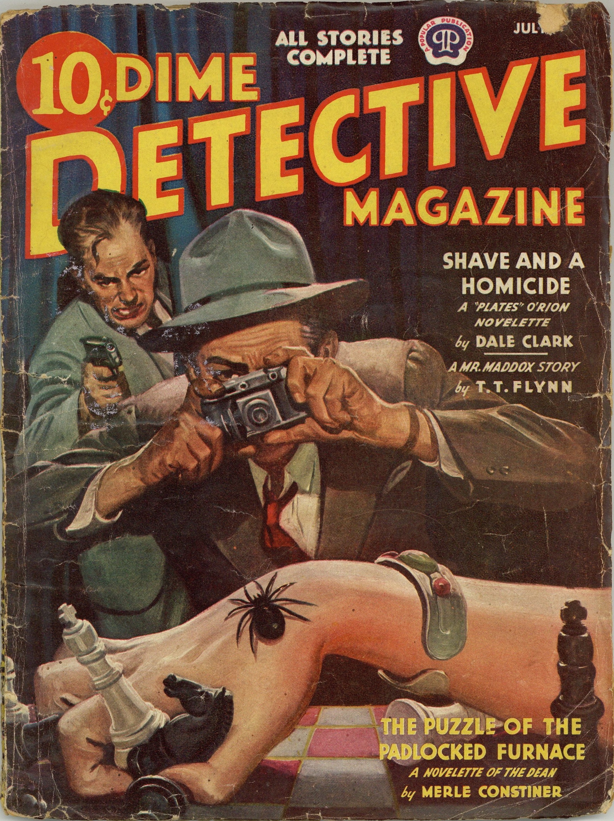 vintage detective magazine covers