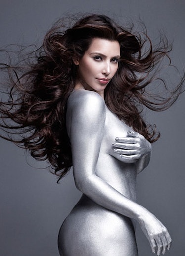 Best of Kim kardashian silver magazine