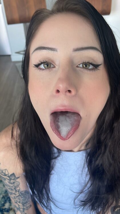 brittany coomes add photo cum on my tongue