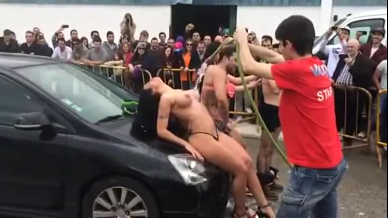 Best of Hot nude car wash