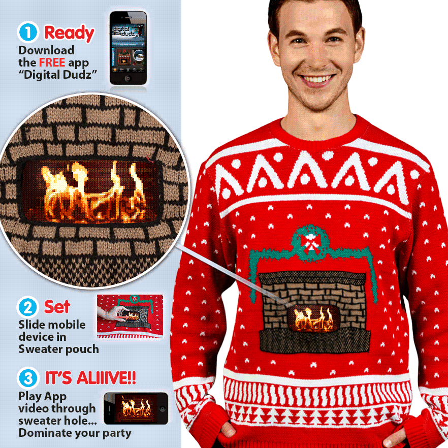 Best of Ugly christmas sweater gif
