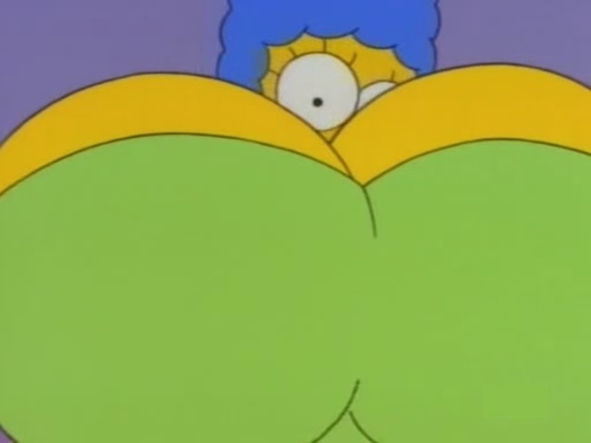 amri nizam recommends marge simpson big boobs pic