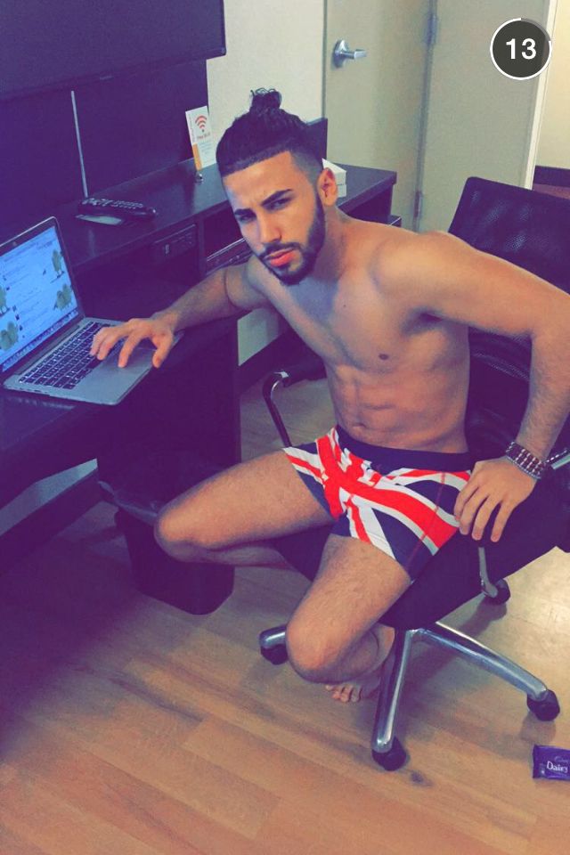 candice carbone recommends adam saleh underwear model pic