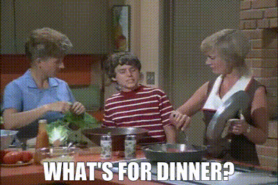 coco grimshaw recommends Whats For Dinner Gif