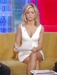 Ainsley Earhardt Sexy Pics black fishnet