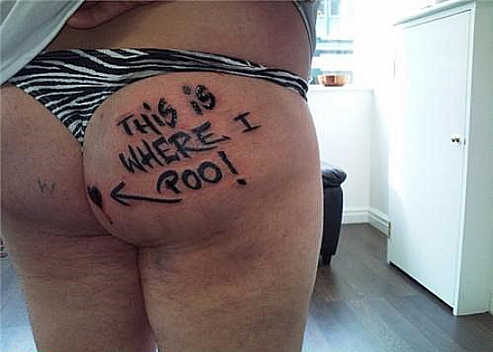 funny tattoos to get on your bum