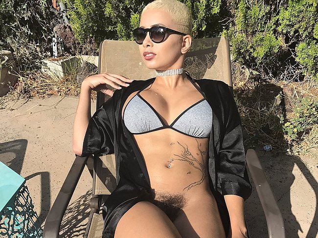 claudia wah recommends amber rose hairy pussy pic