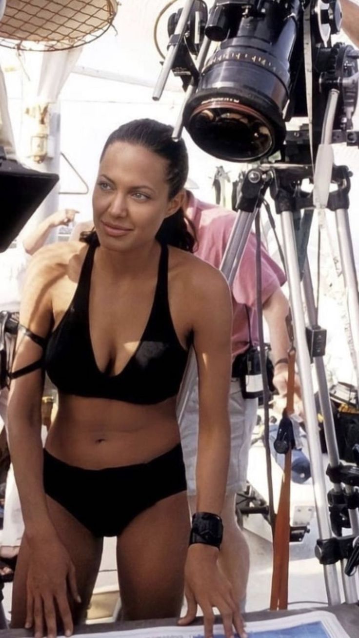 debbie langan recommends Angelina Jolie Bikini