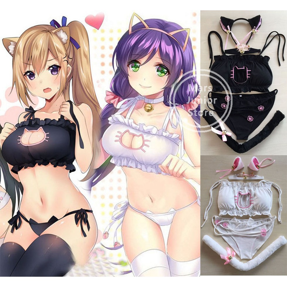 anime bra and panties