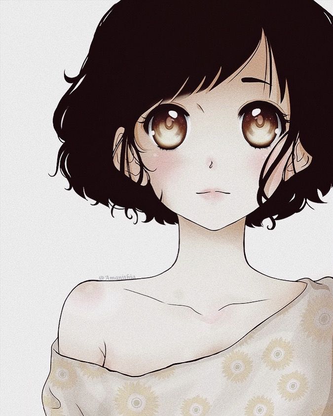 anupam samanta recommends anime girl short curly hair pic