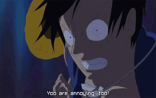 Best of Anime punch in the face gif