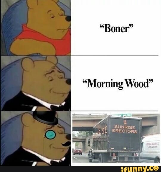 chrissie dwyer recommends morning wood meme pic