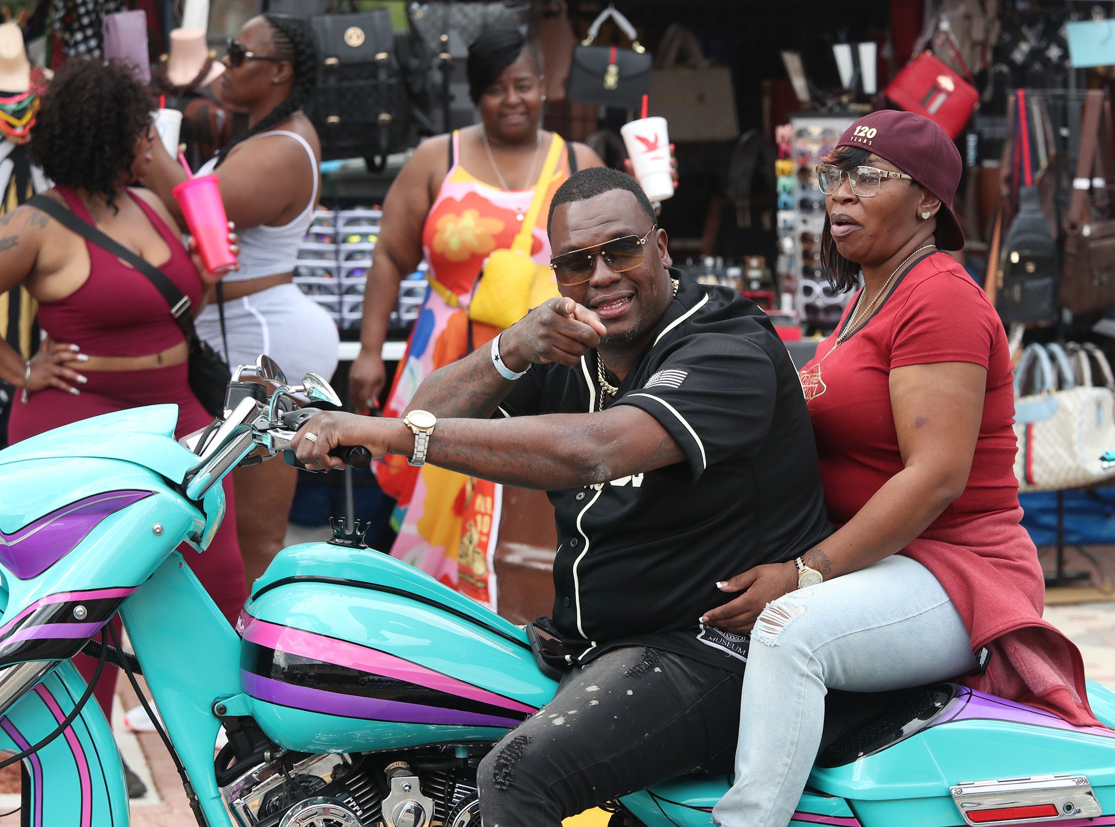 cindy wilker recommends Black Bike Week Women