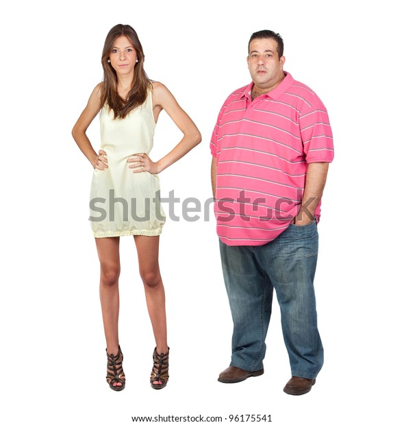 Fat Men Skinny Women anal fucks