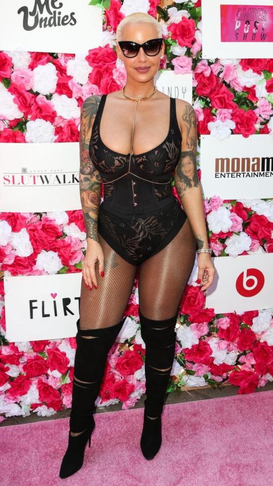 chrystine sampson recommends amber rose landing strip pic