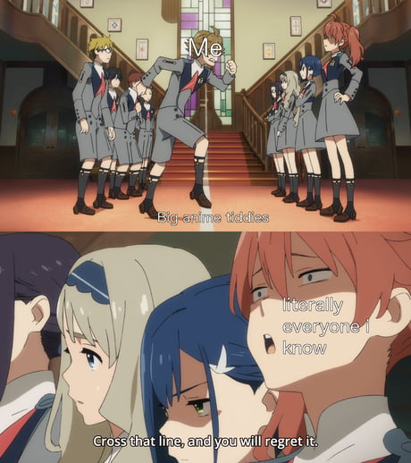 Big Anime Tiddies Meme anal crying