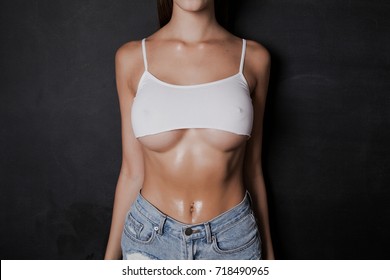 big boobs in tanktop