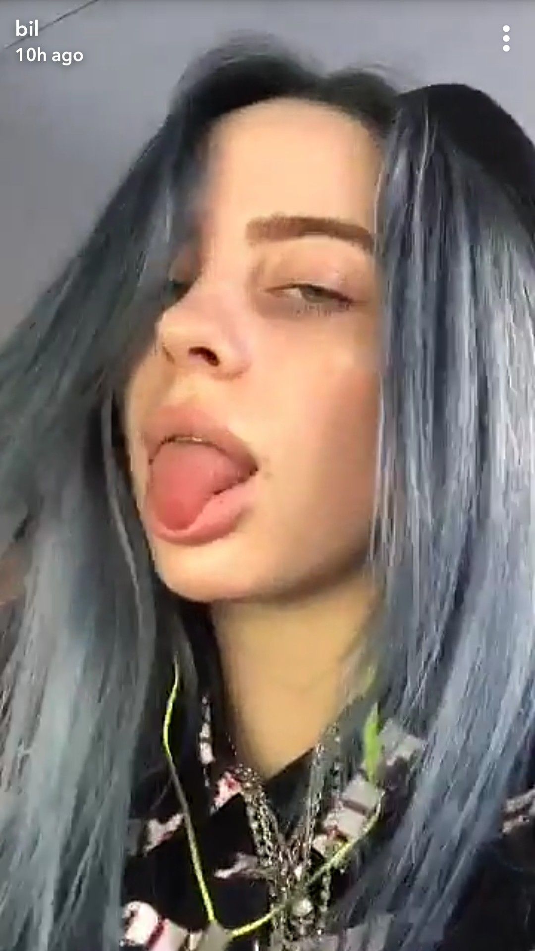 Best of Billie eilish sticking her tongue out