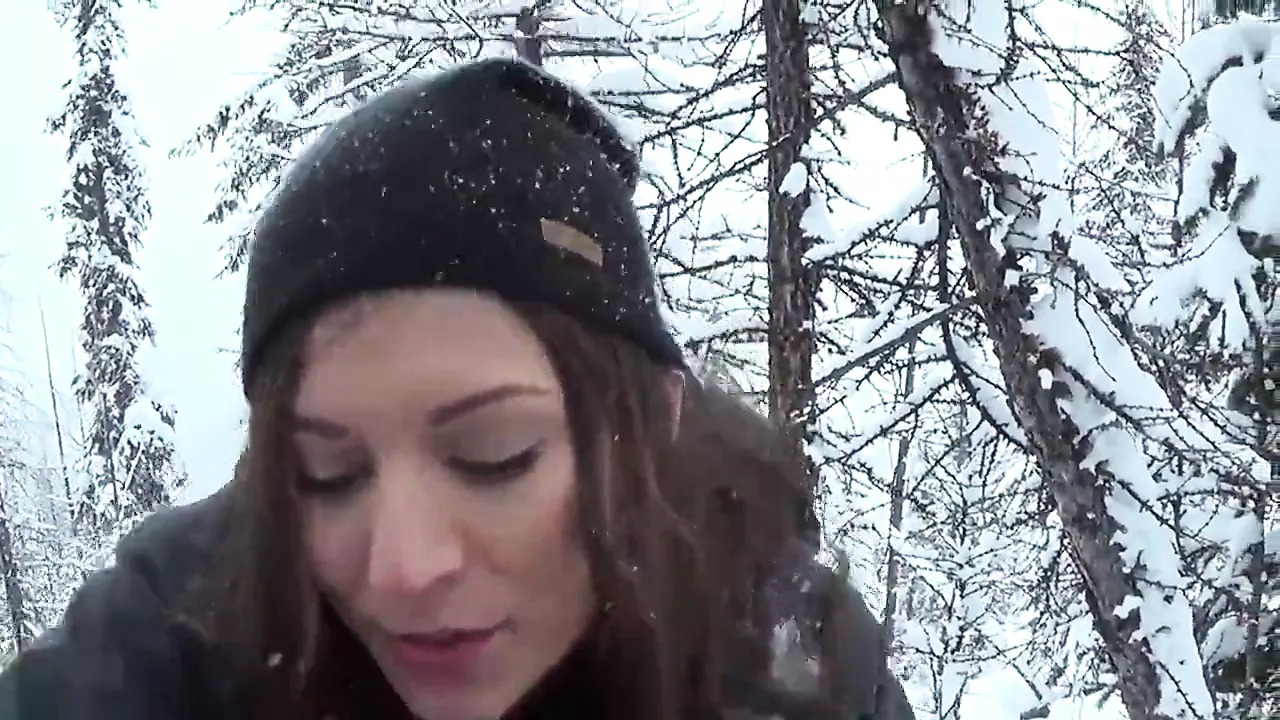 blowjob in the snow