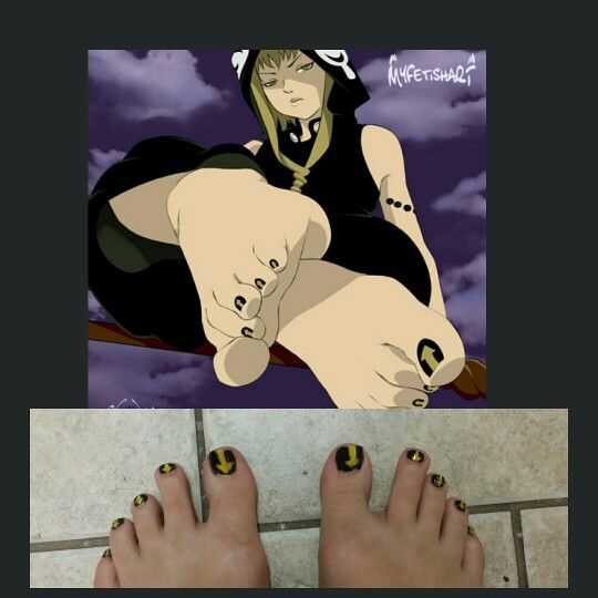 deborah carroll recommends anime painting her toenails pic