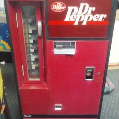 antique dr pepper machine