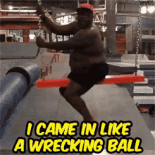 alison bair recommends Came In Like A Wrecking Ball Gif