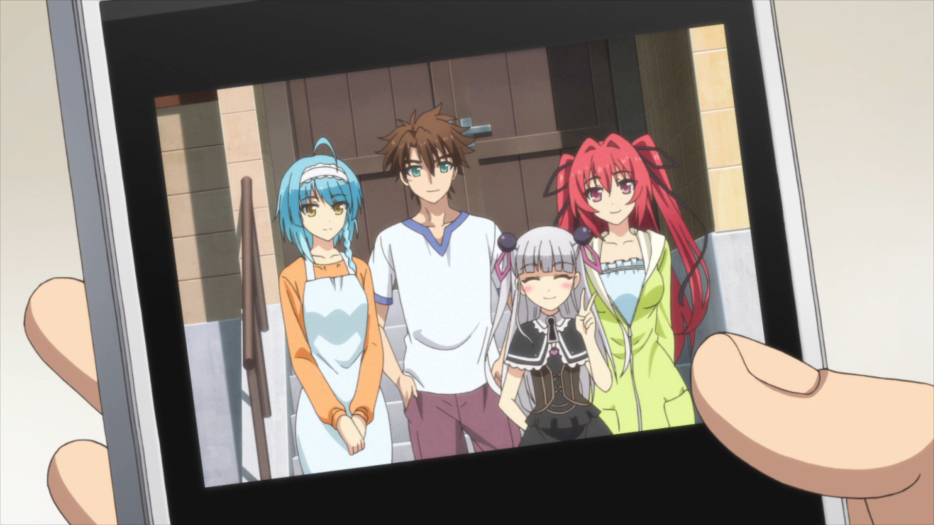 Shinmai Maou No Testament Episode 1 bouncing webcam