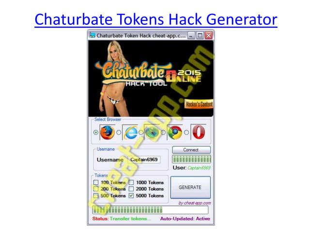 alex bekkers recommends chaturbate token generator apk pic