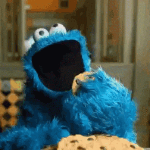 cory dory recommends cookie monster gif pic