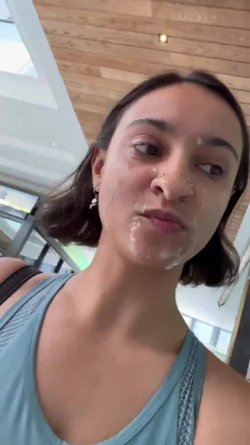 aileen keyes recommends cum on her face in public pic