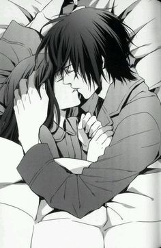 de kale recommends cute anime couple sleeping pic