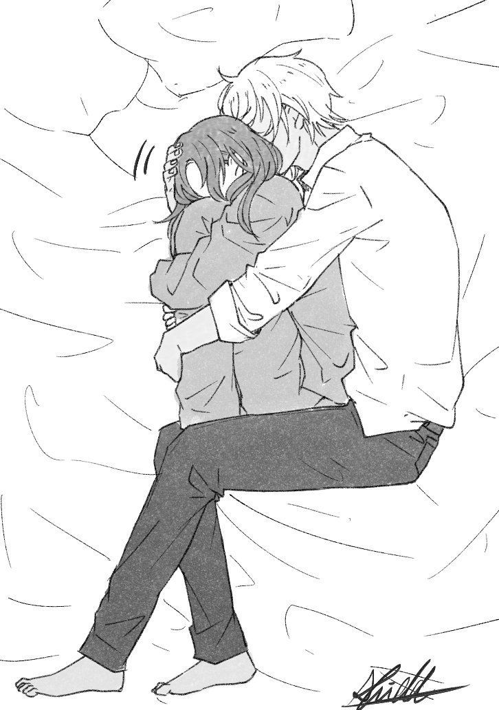 daniel feest add photo cute anime couple sleeping