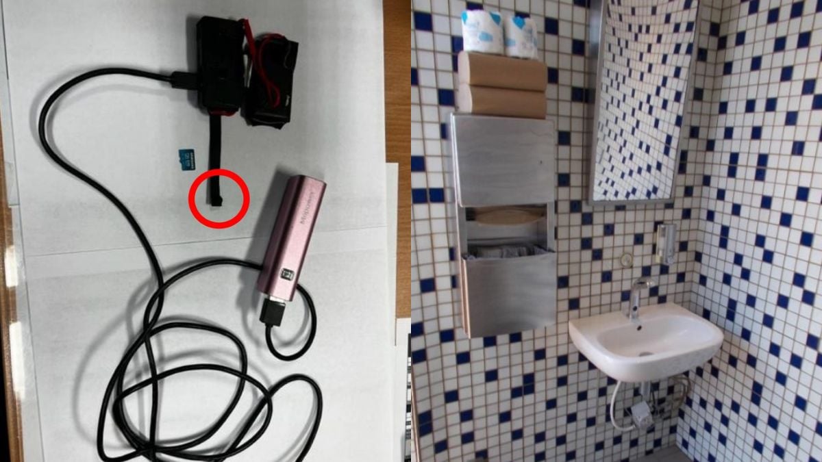 darren weeden recommends hidden camera in bathroom pics pic