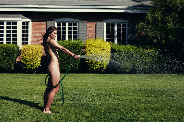 Best of Naked in the yard