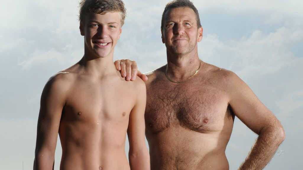 Best of Dad and son nudist