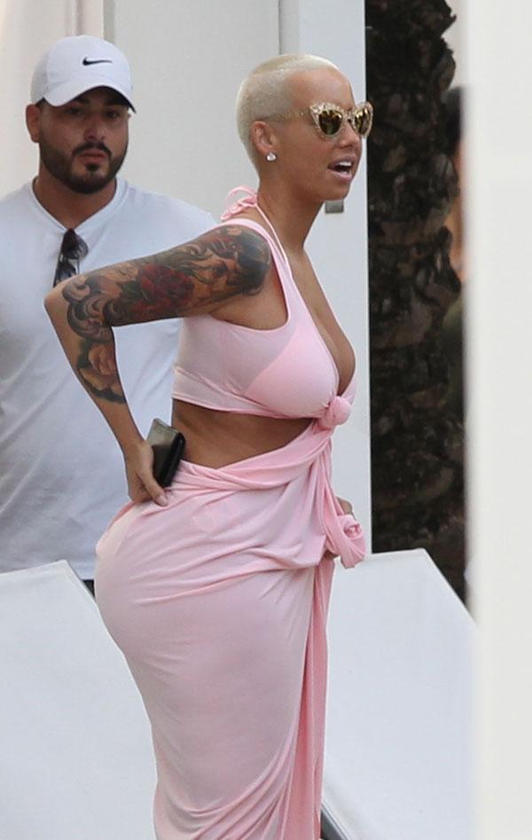 ayla perry add photo is amber rose butt fake