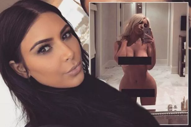 Best of Kim kardashian nude bathroom pic