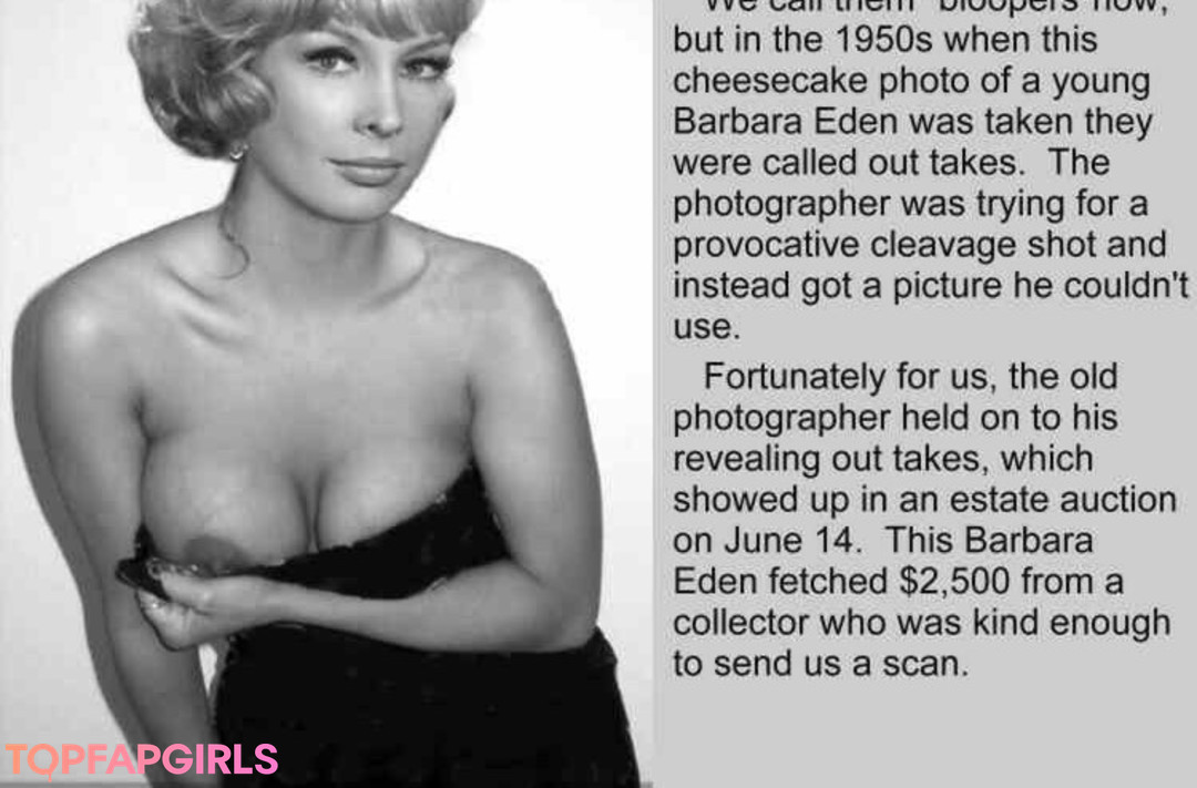 deden tea recommends Was Barbara Eden Ever Nude