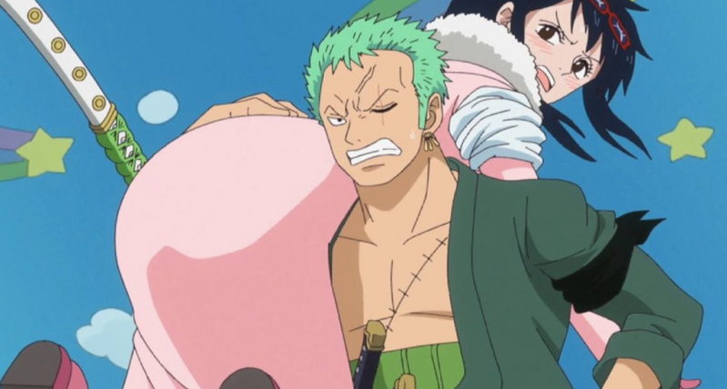 does robin like zoro