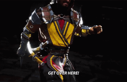 barbara frelinger recommends mortal kombat scorpion get over here gif pic