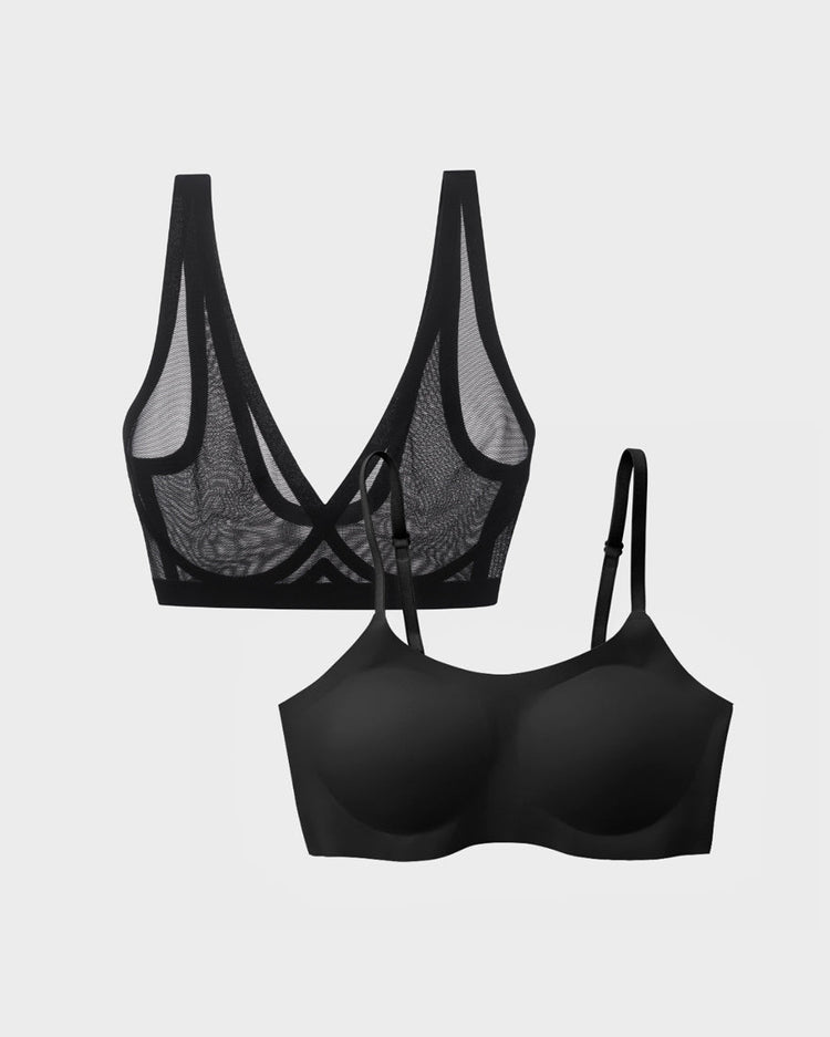 alicia nielsen recommends sheer black bra images pic