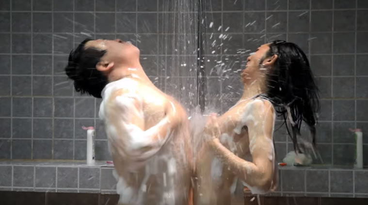 Asain Andy Shower Pic blowjobs fucking