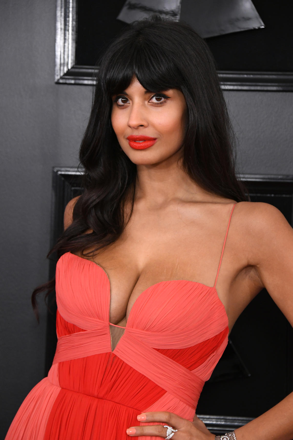 jameela jamil in a bikini