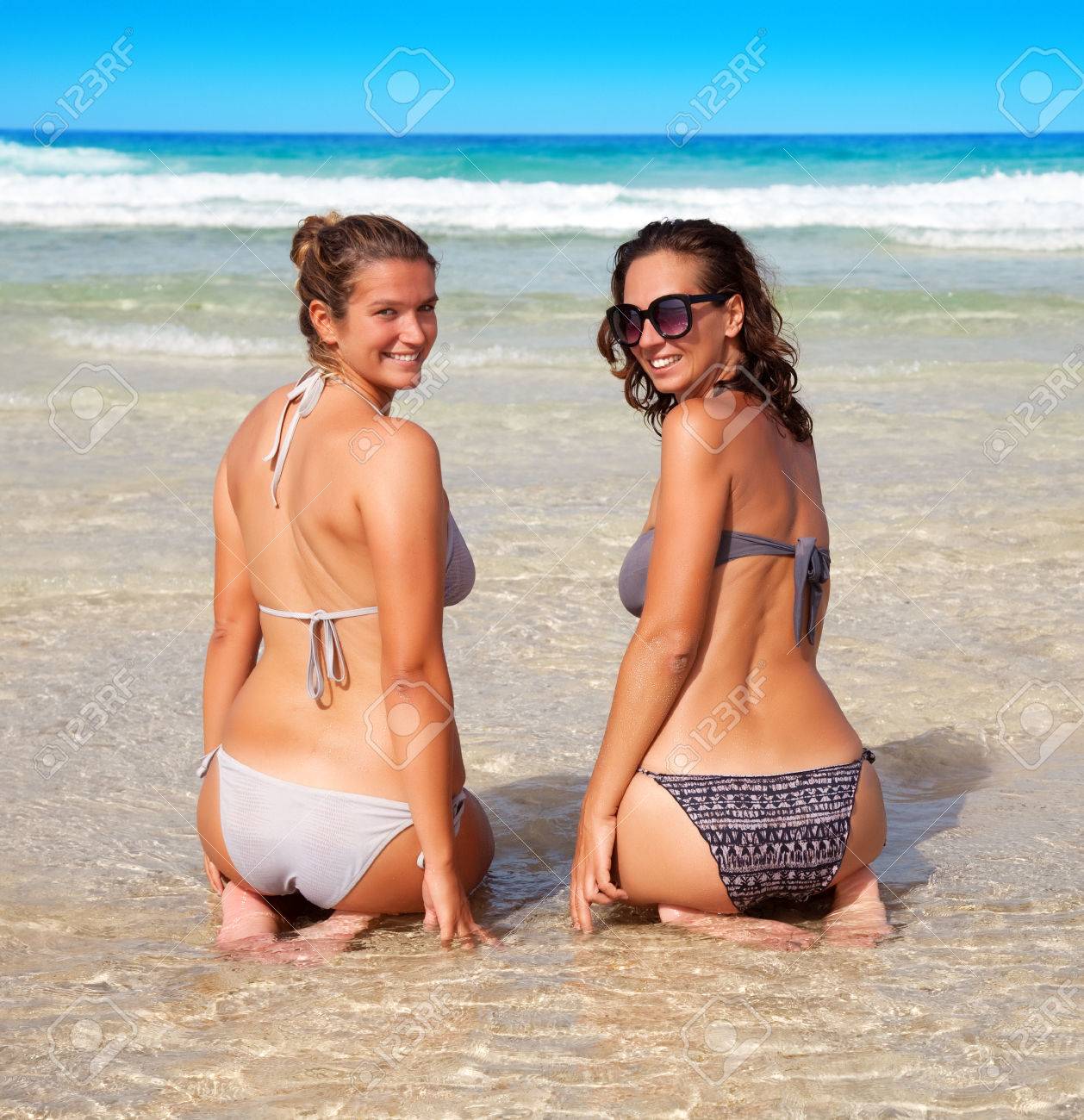 dan mervar recommends women on beach in bikini pic