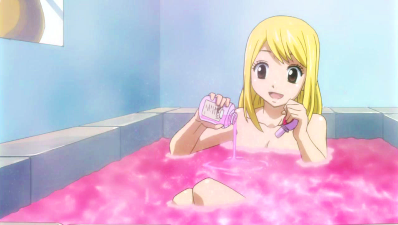 dan lomonaco add photo fairy tail lucy bath