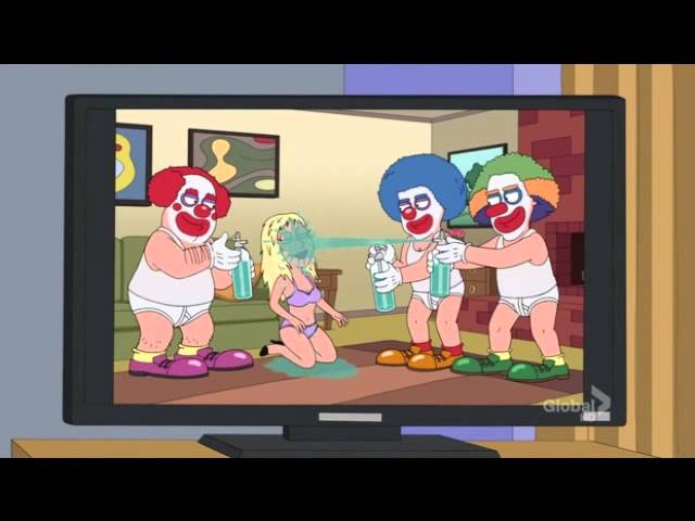 family guy clown porn